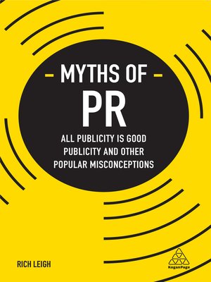 cover image of Myths of PR